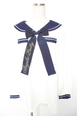 画像1: Angelic Pretty / Sophie Marineブラウス  紺 Y-26-01-16-166-AP-BL-SZ-ZY