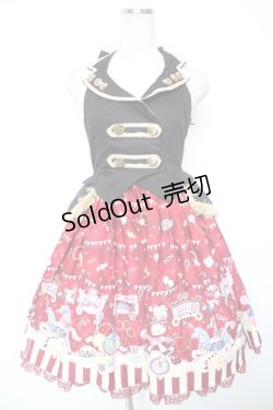 画像1: Angelic Pretty / Fantasy Theaterジレジャンパースカート  赤 Y-26-01-16-168-AP-OP-SZ-ZY