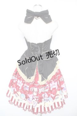 画像2: Angelic Pretty / Fantasy Theaterジレジャンパースカート  赤 Y-26-01-16-168-AP-OP-SZ-ZY