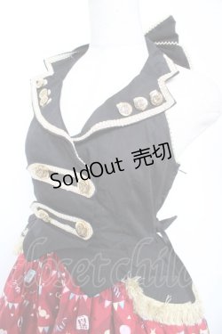 画像3: Angelic Pretty / Fantasy Theaterジレジャンパースカート  赤 Y-26-01-16-168-AP-OP-SZ-ZY