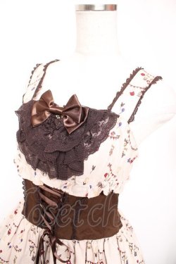 画像3: ALICE and the PIRATES / 天幕裏の赤ずきん柄ジャンパースカートII  ベージュ Y-26-01-16-169-PA-OP-SZ-ZY