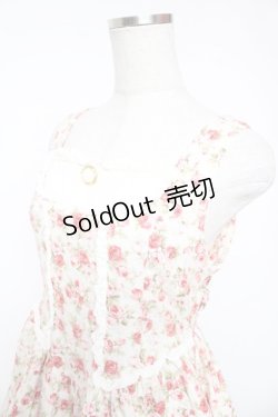 画像3: BABY, THE STARS SHINE BRIGHT / フローレンス・ローズジャンパースカート  生成り Y-26-01-16-170-BA-OP-SZ-ZY