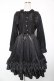 画像1: Pina sweetcollection / ローズジャガードワンピース  黒 Y-26-01-16-172-LO-OP-SZ-ZY (1)