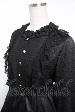 画像3: Pina sweetcollection / ローズジャガードワンピース  黒 Y-26-01-16-172-LO-OP-SZ-ZY