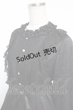 画像3: Pina sweetcollection / ローズジャガードワンピース  黒 Y-26-01-16-172-LO-OP-SZ-ZY