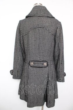 画像2: axes femme / ラメツイードコート M 黒 Y-26-01-16-178-AX-JA-SZ-ZY