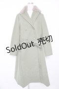 axes femme / テーラー襟コート L グリーン Y-26-01-16-179-AX-CO-SZ-ZY
