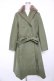画像1: axes femme / テーラー襟コート L グリーン Y-26-01-16-179-AX-CO-SZ-ZY (1)