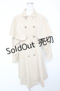 Fi.n.t / ケープ付きフレアーワンピースコート F ベージュ Y-26-01-16-180-CA-CO-SZ-ZY