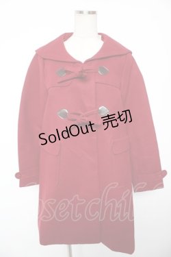 画像1: F i.n.t / リボンセーラーダッフルコート F レッド Y-26-01-16-181-CA-CO-SZ-ZI