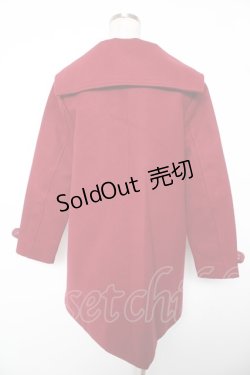 画像2: F i.n.t / リボンセーラーダッフルコート F レッド Y-26-01-16-181-CA-CO-SZ-ZI