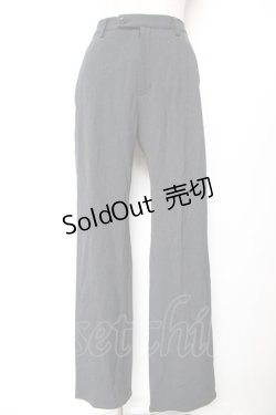 画像1: INGEBORG / ストレートパンツ  グレー Y-26-01-16-184-LO-PA-SZ-ZY