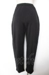 画像2: INGEBORG / コットン使いパンツ  黒Y-26-01-16-185-LO-PA-SZ-ZT593 (2)