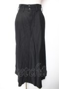 INGEBORG / テーラードスカート  黒 Y-26-01-16-186-LO-SK-SZ-ZY