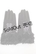 axes femme / はしごレース使い手袋  黒 Y-26-01-16-003-AX-ZA-SZ-ZY
