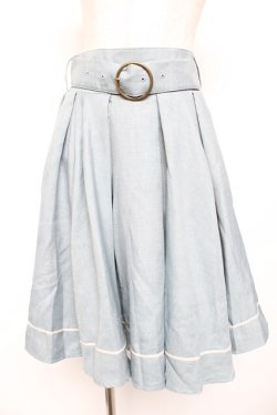 画像1: Kurumi Collaboration / マリンアカデミアスカート S 淡青 Y-26-01-16-193-LO-SK-SZ-ZY