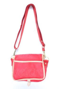 画像2: PINK HOUSE / ロゴプリントショルダーバッグ  赤 Y-26-01-16-021-LO-BG-SZ-ZY