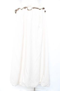 画像2: axes femme / 衿デザインスカート F 生成り Y-26-01-16-204-AX-SK-SZ-ZY