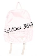 m petit by misako / TT*AM*フリルリュックサック  中桃 Y-26-01-16-024-LO-BG-SZ-ZTK021