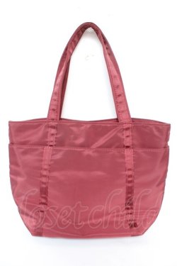 画像2: m petit by misako / NINA’Sコラボリボントートバッグ  濃赤 Y-26-01-16-030-LO-BG-SZ-ZY