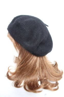 画像2: axes femme / スプリングホックベレー F 黒 Y-26-01-16-037-AX-AC-SZ-ZY