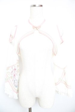 画像1: Ozz oneste / 流水羽衣天女シュラグ  白 Y-26-01-18-046-OO-TO-SZ-ZY