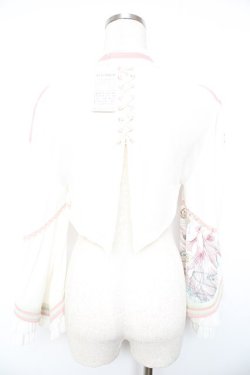 画像2: Ozz oneste / 流水羽衣天女シュラグ  白 Y-26-01-18-046-OO-TO-SZ-ZY