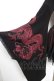 画像5: Qutie Frash / 蜘蛛の巣レース着物袖ワンピース  黒×赤 Y-26-01-18-047-QU-OP-SZ-ZY (5)
