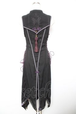 画像2: Ozz oneste / 颯流歌月ワンピース  黒 Y-26-01-18-049-OO-OP-SZ-ZY