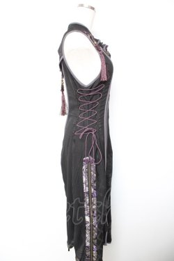 画像4: Ozz oneste / 颯流歌月ワンピース  黒 Y-26-01-18-049-OO-OP-SZ-ZY