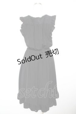 画像2: axes femme / ジップデザインワンピース M 黒 Y-26-01-18-052-AX-OP-SZ-ZY