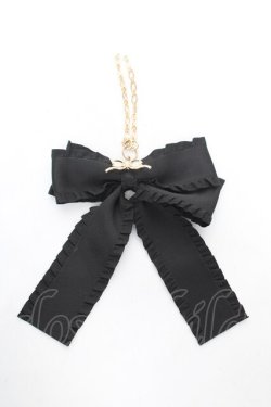 画像1: m petit by misako / バッグチャーム  中黒 Y-26-01-18-009-LO-ZA-SZ-ZY