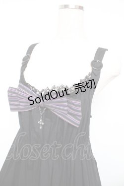 画像3: PUTUMAYO / レジメンストライプワンピースセット  黒 Y-26-01-18-060-PT-OP-AS-ZY