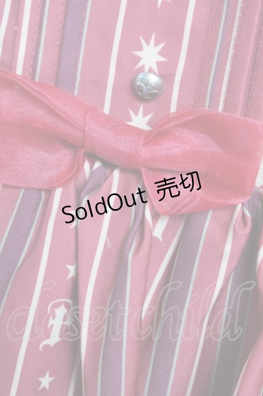 画像3: Doll Paradise / スロライプジャンパースカート  赤 Y-26-01-18-063-LO-OP-SZ-ZI (3)