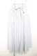 画像1: axes femme POETIQUE / バックフリルレースアップスカート M サックス Y-26-01-18-088-AX-SK-SZ-ZY (1)