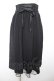 画像1: axes femme POETIQUE / バックフリルレースアップスカート M 黒 Y-26-01-18-089-AX-SK-SZ-ZY (1)