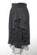 画像2: axes femme POETIQUE / バックフリルレースアップスカート M 黒 Y-26-01-18-091-AX-SK-SZ-ZY (2)