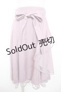 axes femme / パイピングチュールフリルスカート M ピンク Y-26-01-18-098-AX-SK-SZ-ZS