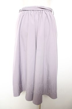 画像2: axes femme / フリル切替スカート M ラベンダー Y-26-01-18-099-AX-SK-SZ-ZY