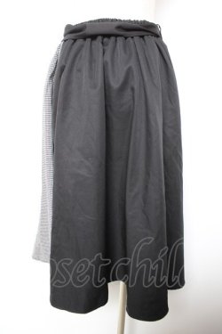 画像2: axes femme / ラッフルフリルスカート M 黒 Y-26-01-18-100-AX-SK-SZ-ZY