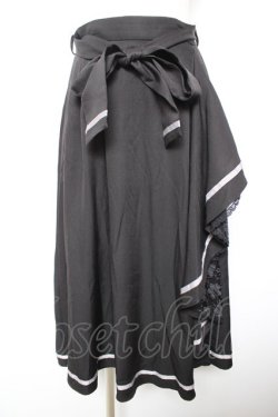 画像1: axes femme / ラッフルフリルスカート F 黒 Y-26-01-18-101-AX-SK-SZ-ZY