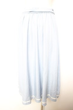 画像2: axes femme / ラッフルフリルスカート F サックス Y-26-01-18-103-AX-SK-SZ-ZY