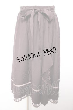 画像1: axes femme / マルチWAYフリルスカート F Dブラウン Y-26-01-18-104-AX-SK-SZ-ZS