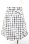 画像2: An MILLE / ツイードパールスカート  白×黒 Y-26-01-18-115-EL-SK-SZ-ZT016 (2)