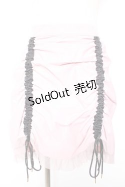 画像1: Swankiss / gather S/K F ピンク Y-26-01-18-117-CA-SK-SZ-ZI