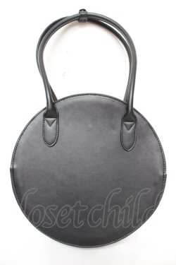 画像2: ｍ petit by misako / AMサークルリボントートバッグ  中黒 Y-26-01-18-017-LO-BG-SZ-ZY