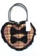 画像1: axes femme kawaii / タータンチェックハートバッグ  イエロー Y-26-01-18-018-AX-BG-SZ-ZY (1)