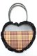 画像2: axes femme kawaii / タータンチェックハートバッグ  イエロー Y-26-01-18-018-AX-BG-SZ-ZY (2)