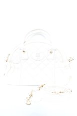 画像1: F i.n.t / キルティングミニボストンバッグ F アイボリー Y-26-01-18-022-CA-BG-SZ-ZTK047 (1)