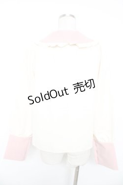 画像2: CHIP CLIP / 五月アイ/Cheese Bear/AIピンタックブラウス L 淡桃 Y-26-01-18-023-LO-BL-SZ-ZY